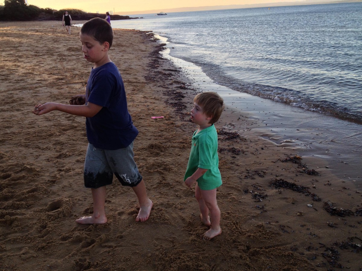 boys on the beach phillip island